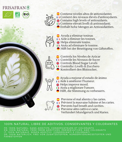 Matcha Latte Ecológico En Polvo | Calidad | Frisafran 200 G_3