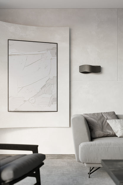 Aplique De Pared Tila 40 Negro, G9_4