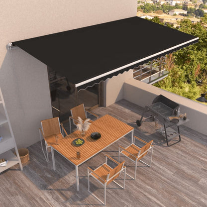 Toldo Retráctil Manual Gris Antracita 600x350 Cm_1