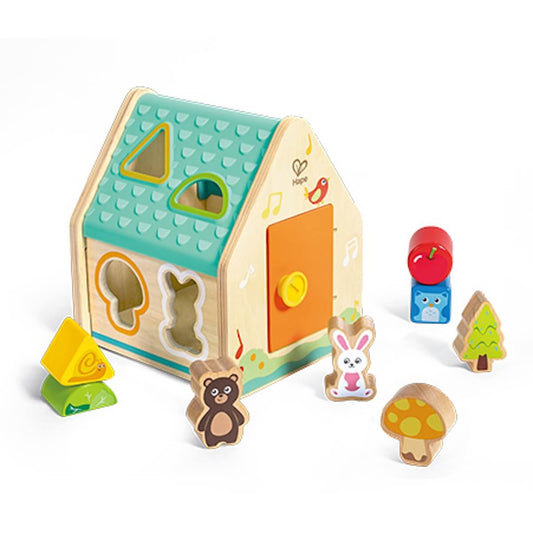 Clasificador Formas Critter House Hape_0
