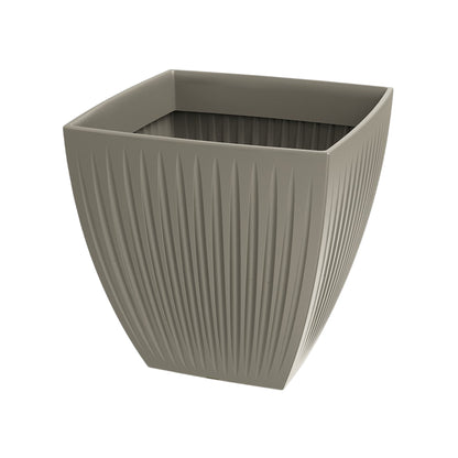 Maceta Latia Square Midl Ø30x30 Mocca_0