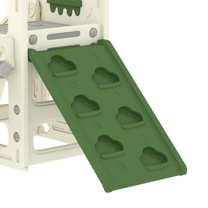 Tobogán Infantil Aiyaplay Hdpe Crema 191x100x84 Cm_5