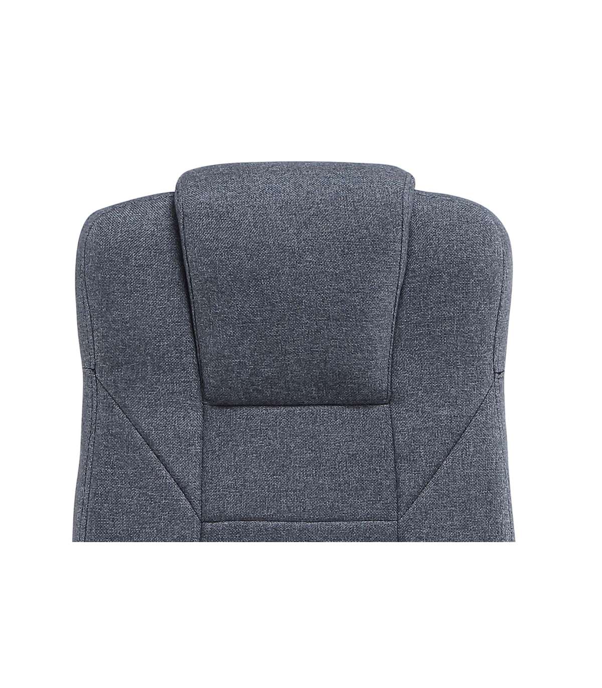 Sillón Despacho Giratorio Henry Tejido Bali Gris Marengo, 118-126cm(alto) 64cm(ancho) 64c_2