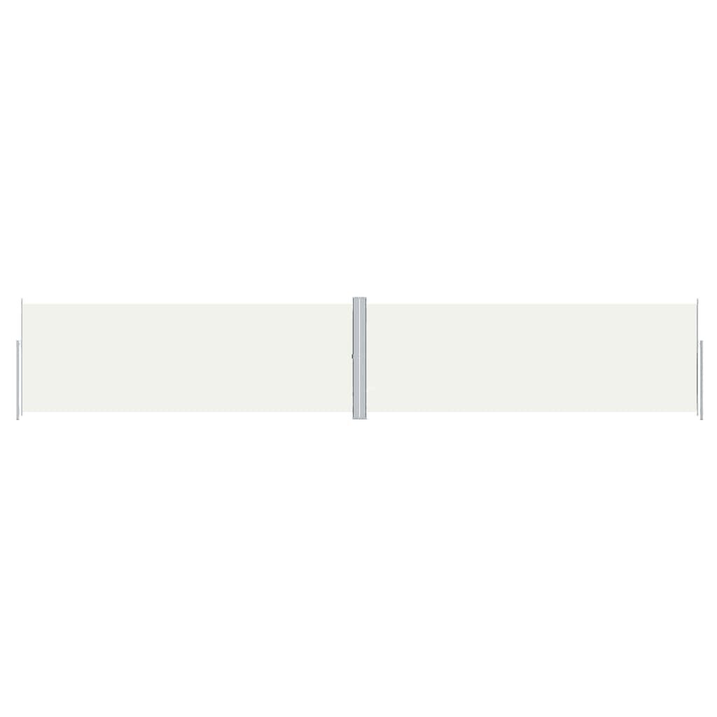 Vidaxl Toldo Lateral Retráctil Crema 180x1000 Cm_0