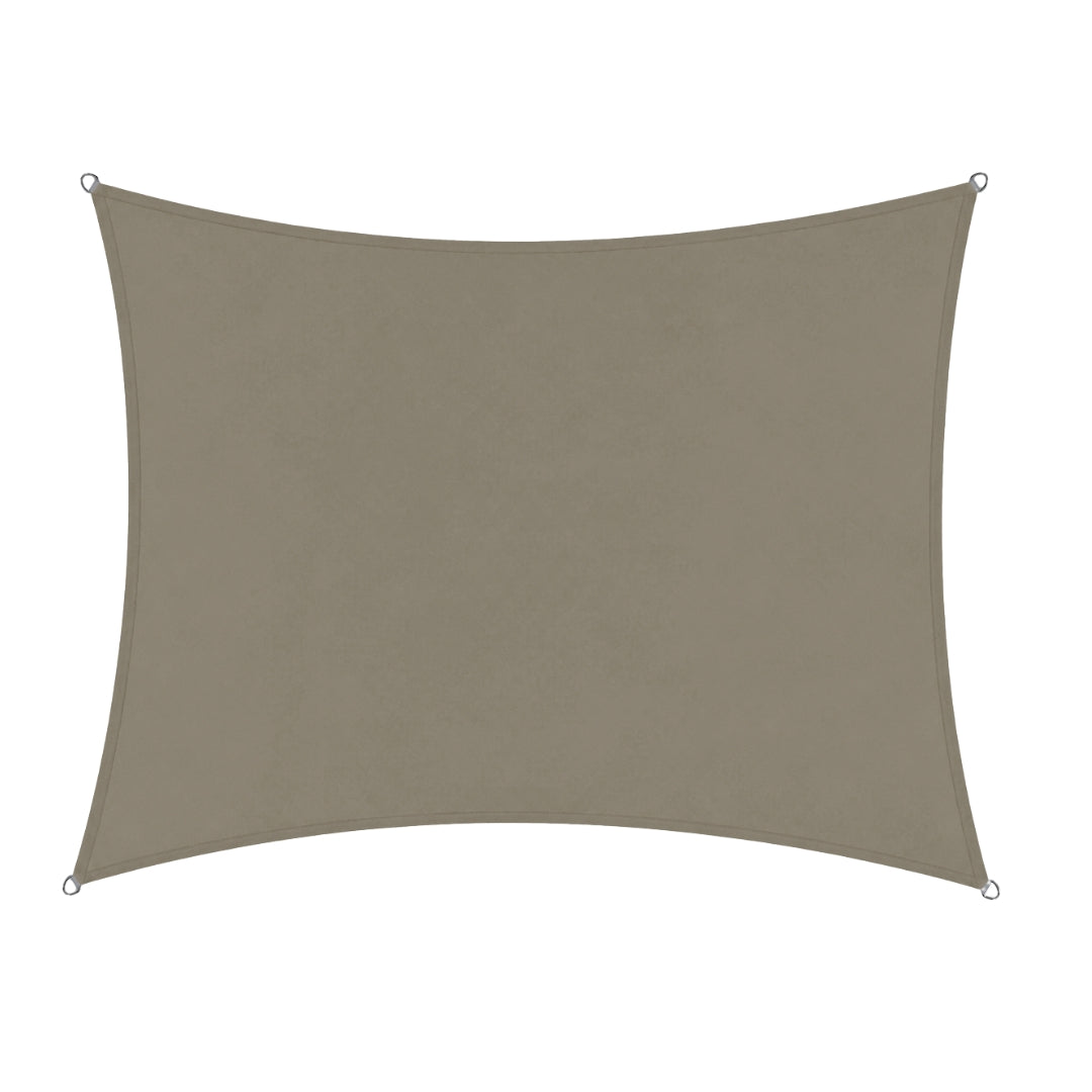 Malla De Sombreo Cuadrada Sunnet Kit Elast 3,4x3,4 M Marron Nortene_0