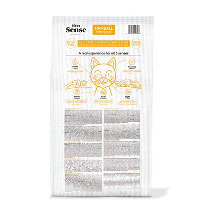 Dibaq Sense Grain Free Cat Hairball_1