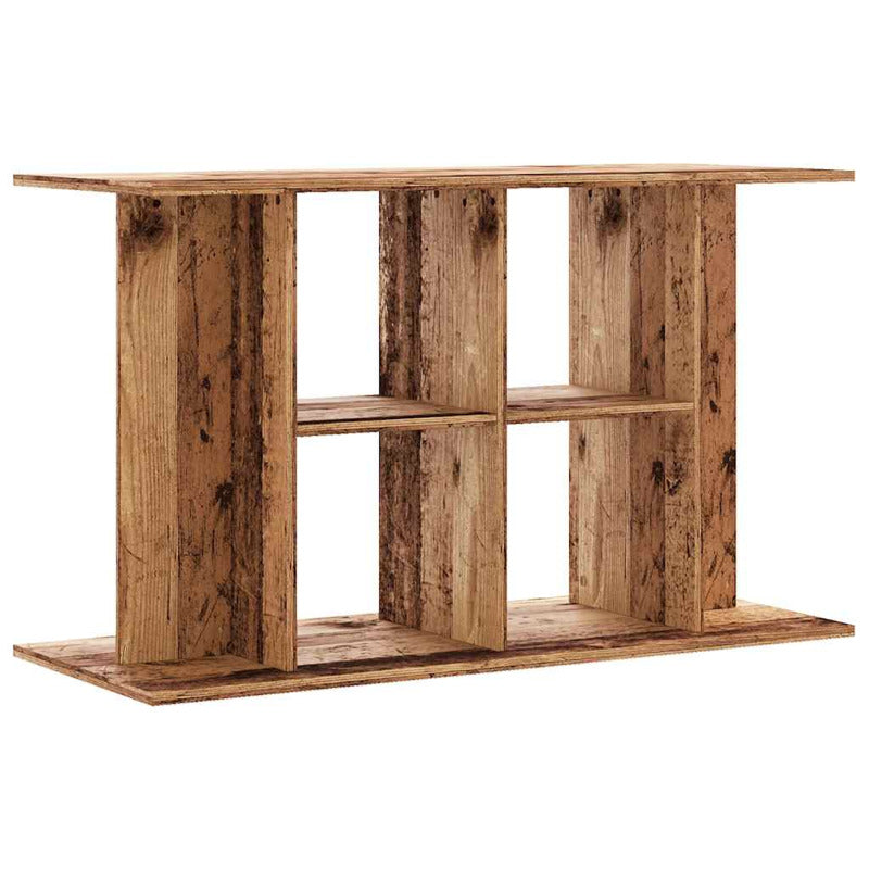 Vidaxl Soporte Para Acuario Madera Ingeniería Envejecida 100x40x60 Cm_5