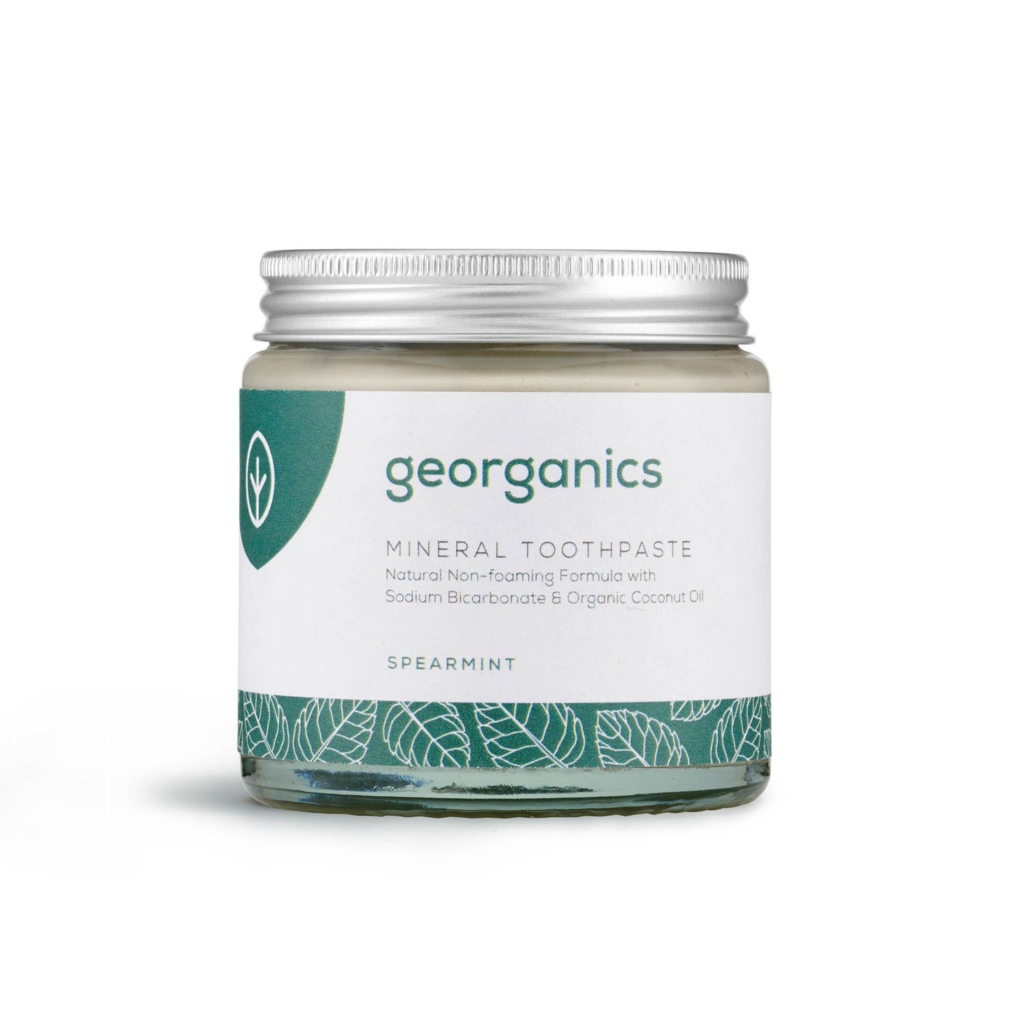 Dentífrico natural Hierbabuena  y Coco Georganics 120 ml
