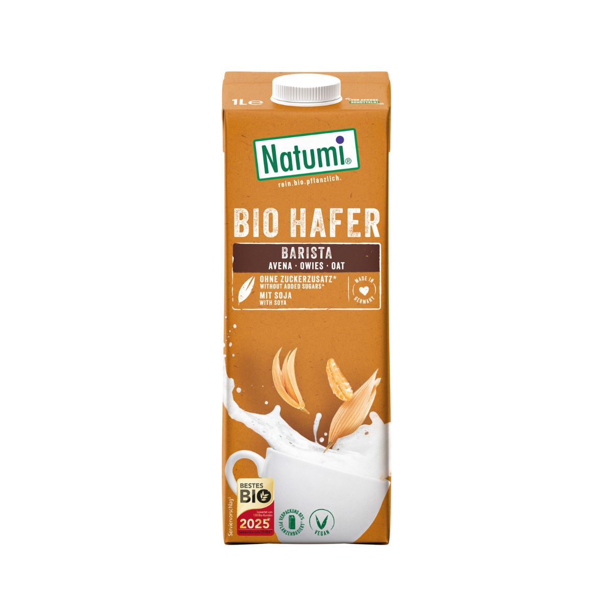 Pack 16x Bebida Avena Barista BIO Natumi 1 L