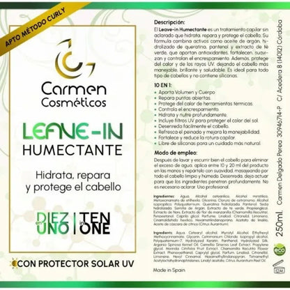 Carmen Cosméticos Leave-in Humectante 250ml_1