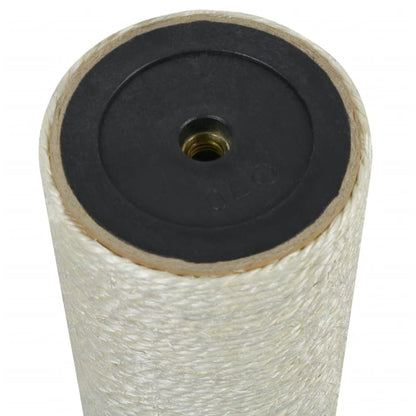 Vidaxl Poste Rascador Para Gatos 8x40 Cm 10 Mm Beige_1