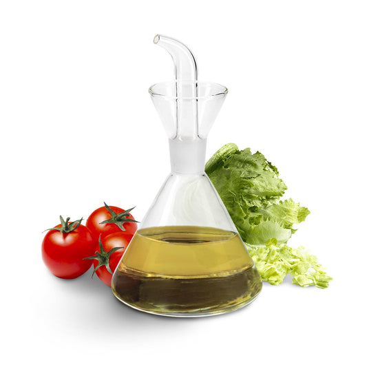 Aceitera De Cristal Con Sistema  Antigoteo, Capacidad 500 Ml._0
