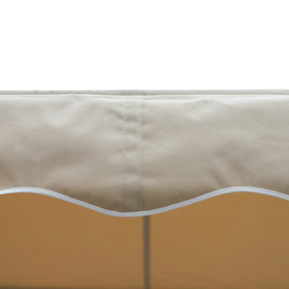 Outsunny Toldo De Pie 300x295x255 Cm Ajustable Portátil Poliéster Jardín Terraza_4