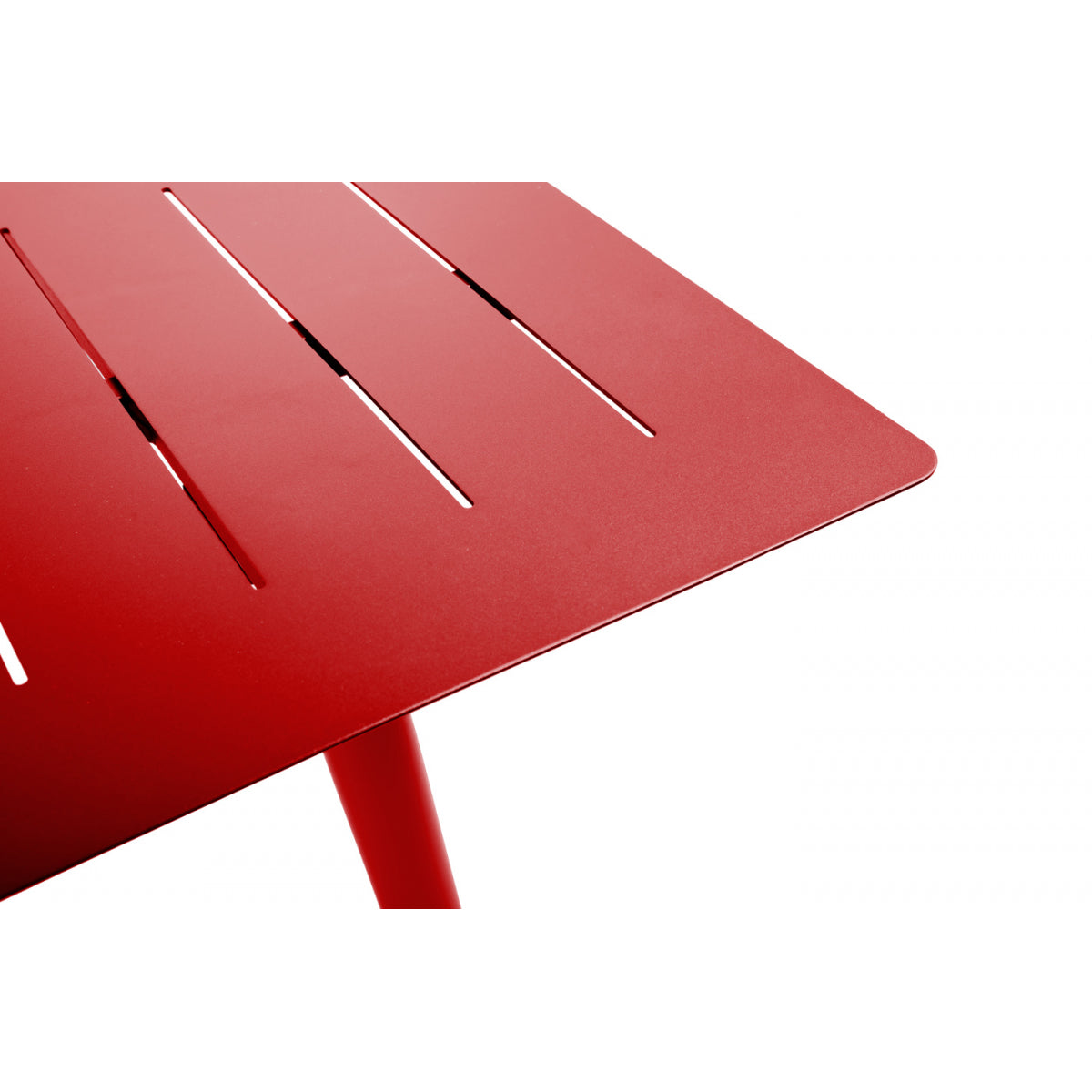 Mesa De Jardín Rectangular 8 Personas Inari Chilli Red Aluminio 200x100cm - Muebles De Jardín_1