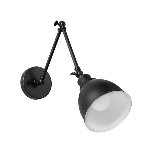 Aplique De Pared Stark Shade Negro, E27_0