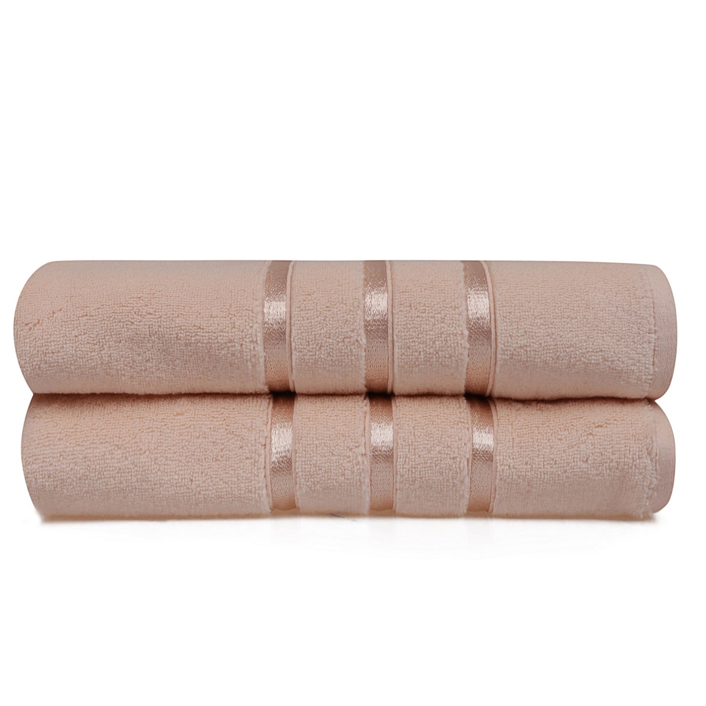 Juego De Toallas De Baño (2 Piezas) Salmón_1