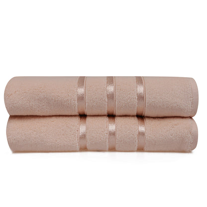 Juego De Toallas De Baño (2 Piezas) Salmón_1