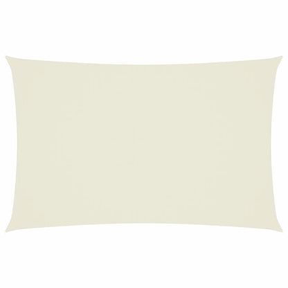 Vidaxl Toldo De Vela Rectangular Tela Oxford Color Crema 2x4,5 M_0