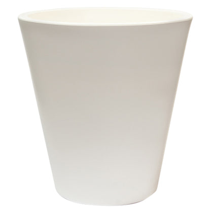 Macetero De Polietileno Blanco 50x50 Cm_0