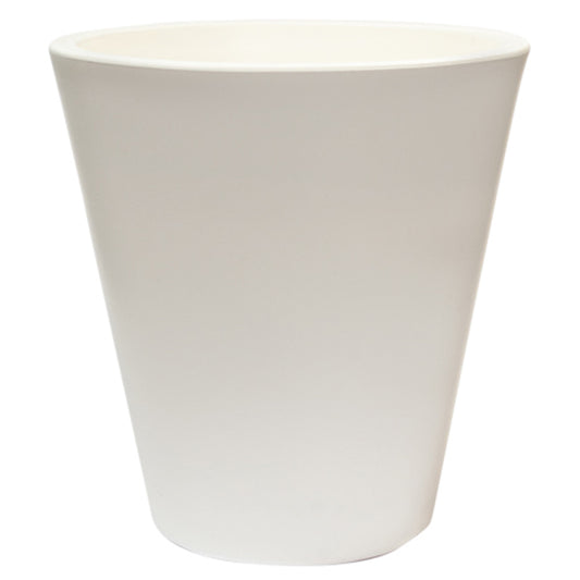 Macetero De Polietileno Blanco 40x40 Cm_0