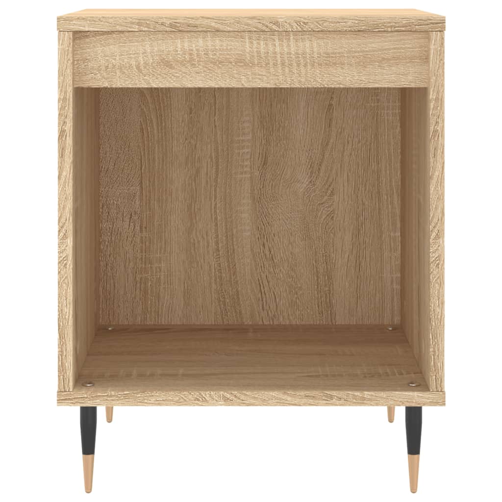 Mesitas Noche 2 Uds Madera Ingeniería Roble Sonoma 40x35x50 Cm_3