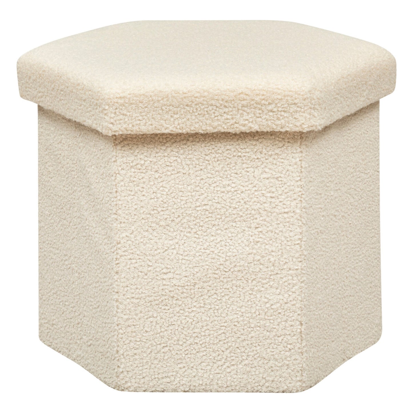 Puf Plegable Hexagonal Jako Rizo Marfil_0