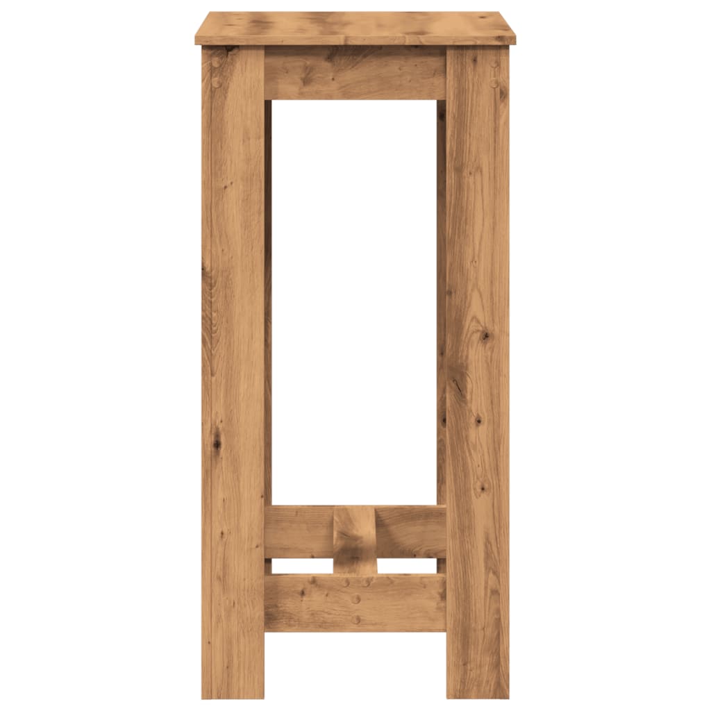 Mesa Alta De Bar Madera Ingeniería Roble Artisian 51x50x103,5cm_3