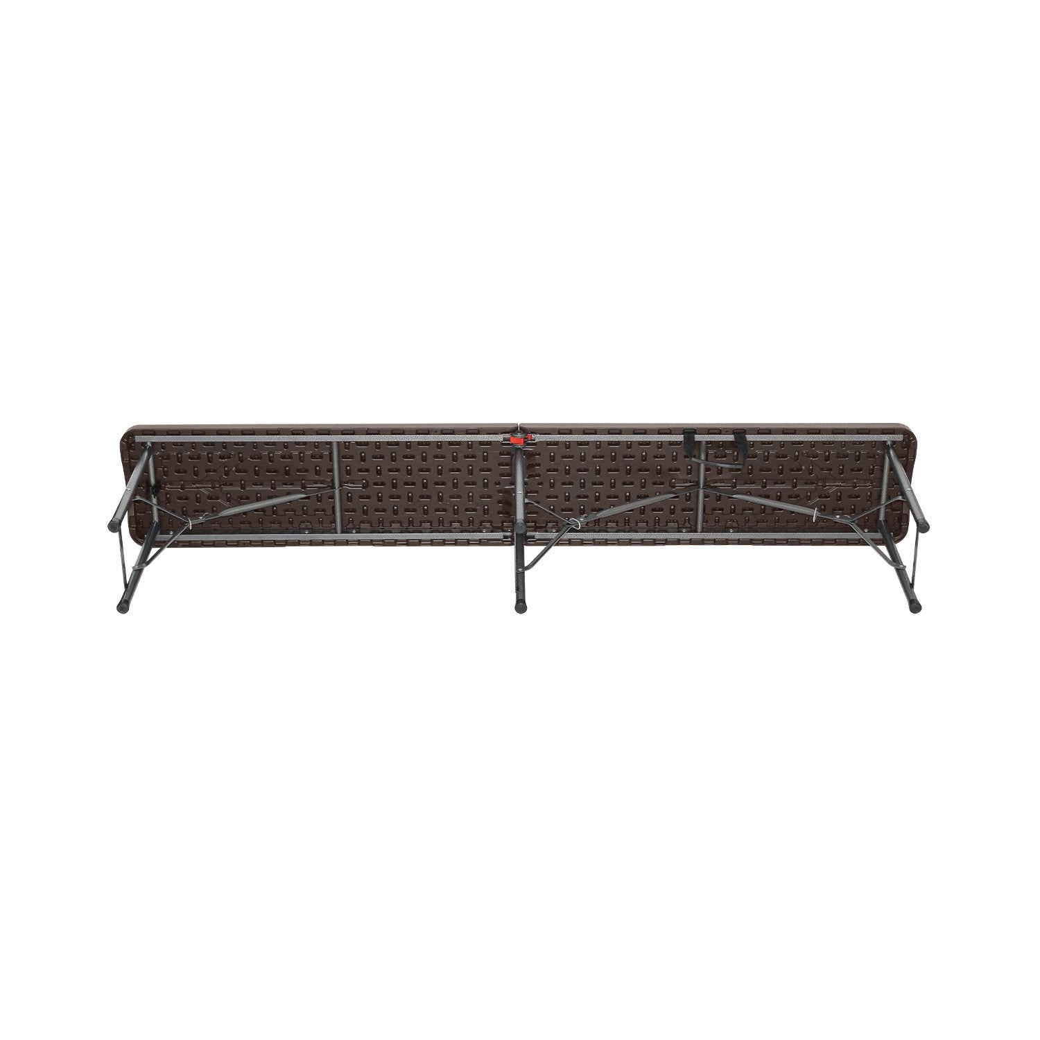 Pack 2 Bancos Plegables Catering Efecto Ratán 180x30x43cm 7house_2