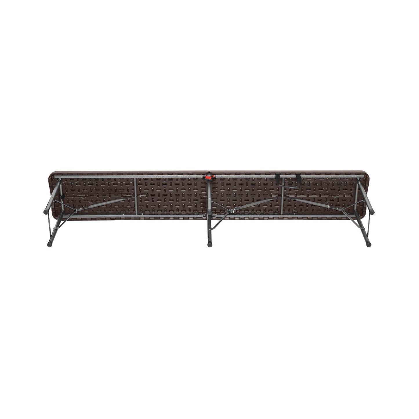Pack 2 Bancos Plegables Catering Efecto Madera 180x30x43cm 7house_2