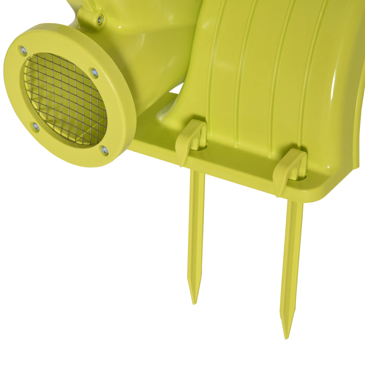 Outsunny Soplador De Aire Eléctrico 450w Casa Rebote Tobogán Salto 35x26x33,5cm_3