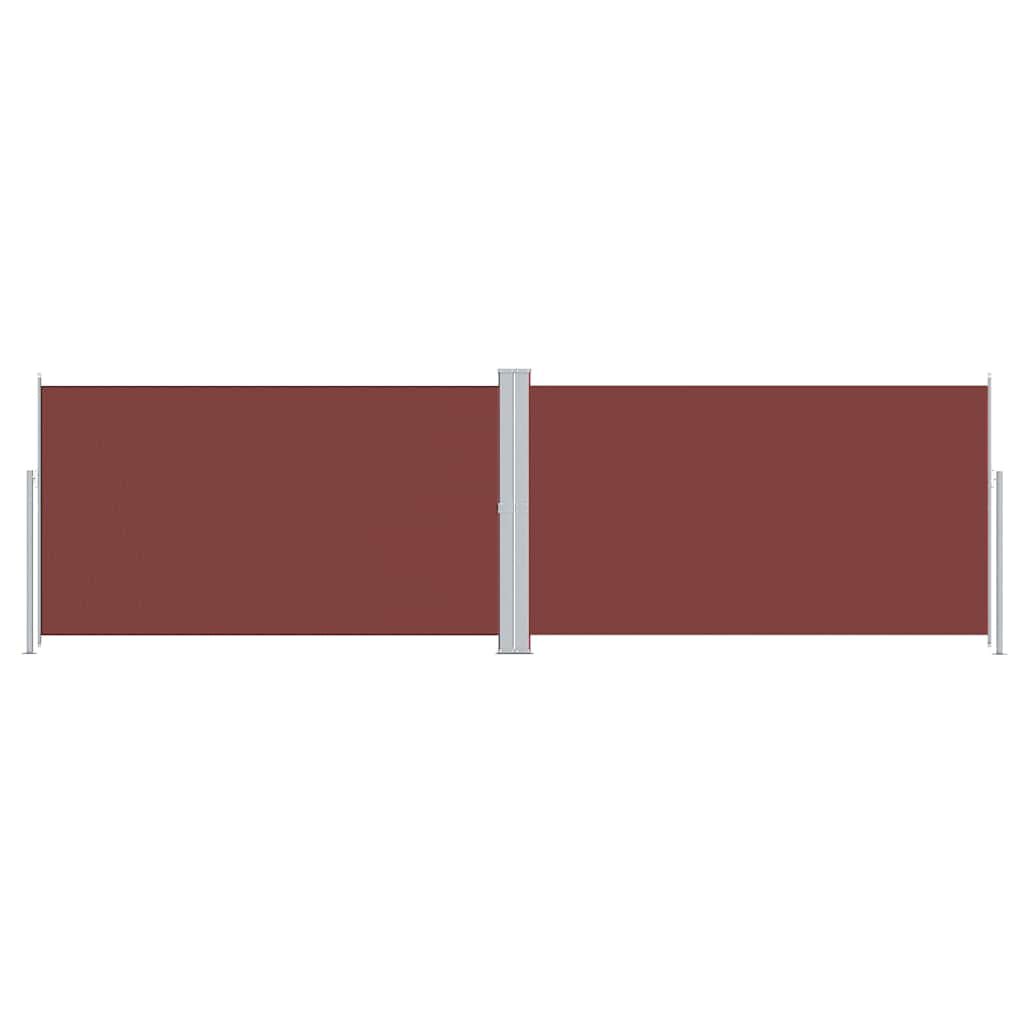 Vidaxl Toldo Lateral Retráctil Marrón 180x600 Cm_0