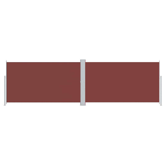 Vidaxl Toldo Lateral Retráctil Marrón 180x600 Cm_0