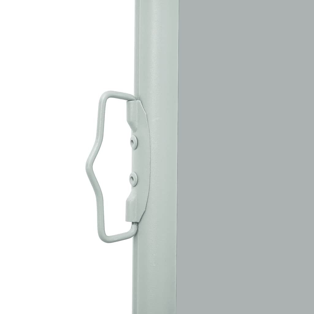 Vidaxl Toldo Lateral Retráctil De Jardín Gris 120x500 Cm_3