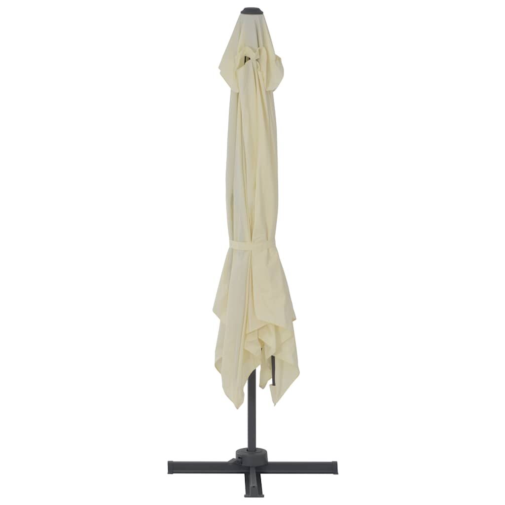 Vidaxl Sombrilla Jardín Voladiza Con Palo De Aluminio Arena 300x300 Cm_4