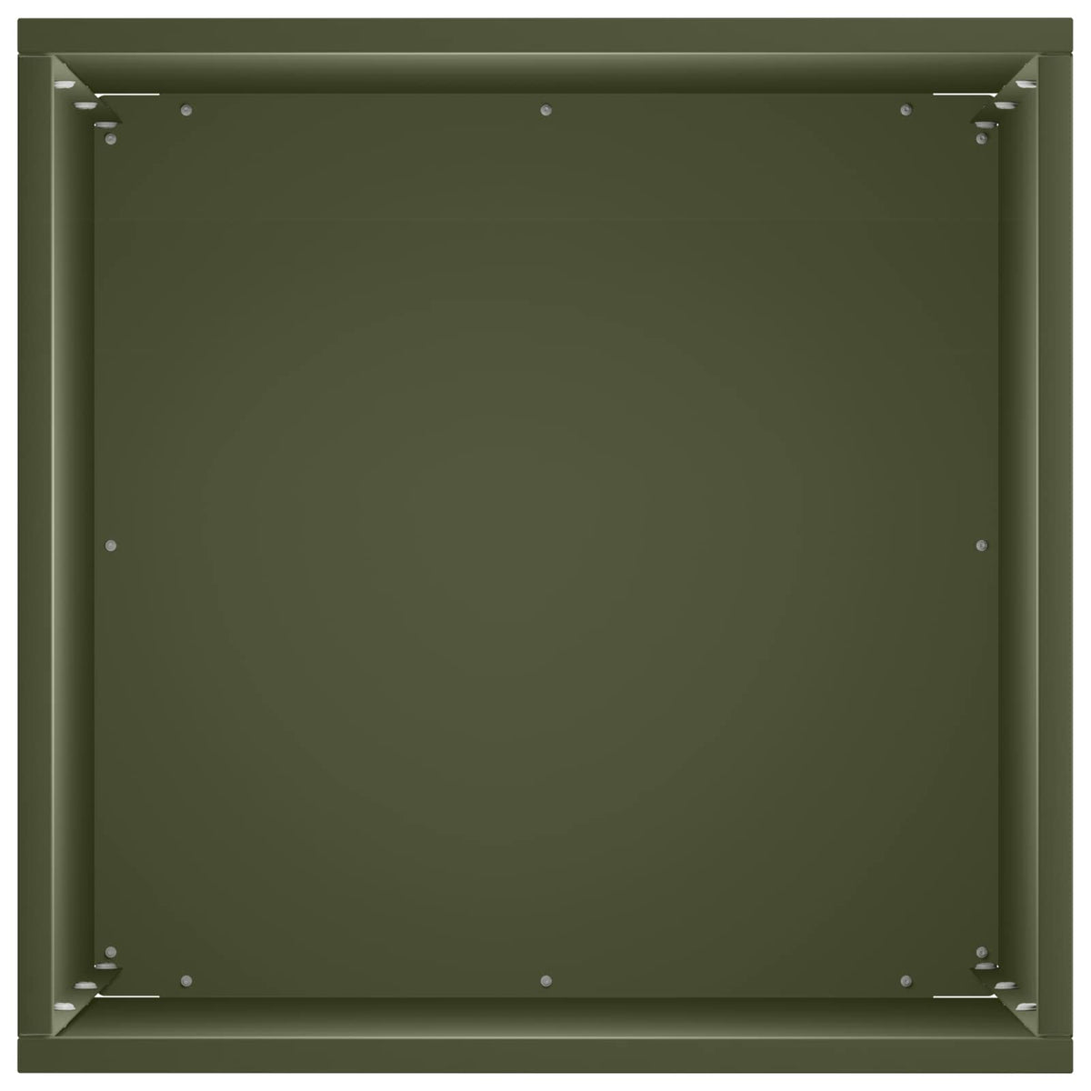 Macetero De Jardín Verde Oliva 40 X 40 X 50 Cm_3