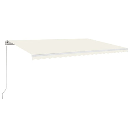 Toldo Retráctil Manual Crema 500x350 Cm_0