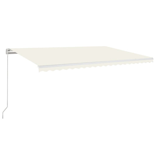 Toldo Retráctil Manual Crema 500x350 Cm_0