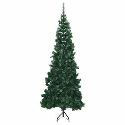 Vidaxl Árbol De Navidad Artificial De Esquina Verde 210 Cm Pvc_1