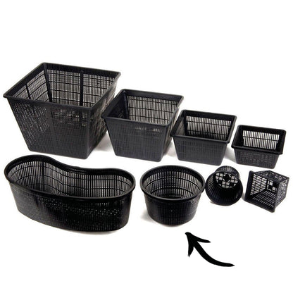 Cesta Estanque - 5 Unidades - Redonda - Ø22 Cm - Cestas Robustas_1
