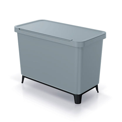 Sistema Clasificador De Reciclaje 3x10l Color Gris Keden_3