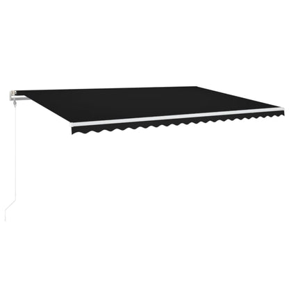 Toldo Retráctil Automático Gris Antracita 500x350 Cm_0