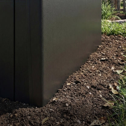 Outsunny Carpa Garaje 3x6 M Impermeable Con Puerta Enrollable Y Ventanas Gris_4