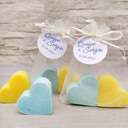 25 Jabones Aromáticos Con Forma De Corazón - Detalle Para Invitados De Eventos. Jabón Glicerina Con Aroma A Flor De Loto_5