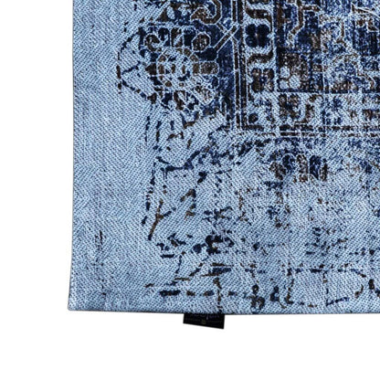 Dutch Lifestyle Alfombra Durban Genial Beige Y Azul 230x160 Cm_1