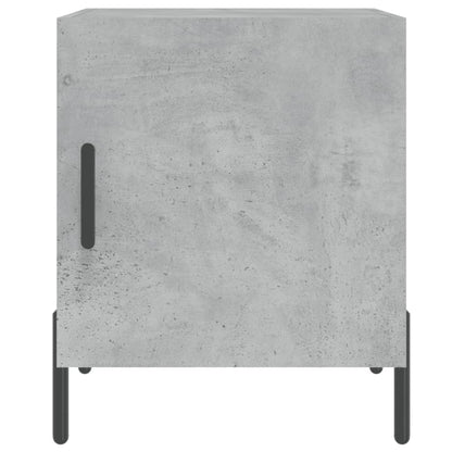 Mesitas Noche 2 Uds Madera Ingeniería Gris Hormigón 40x40x50 Cm_4