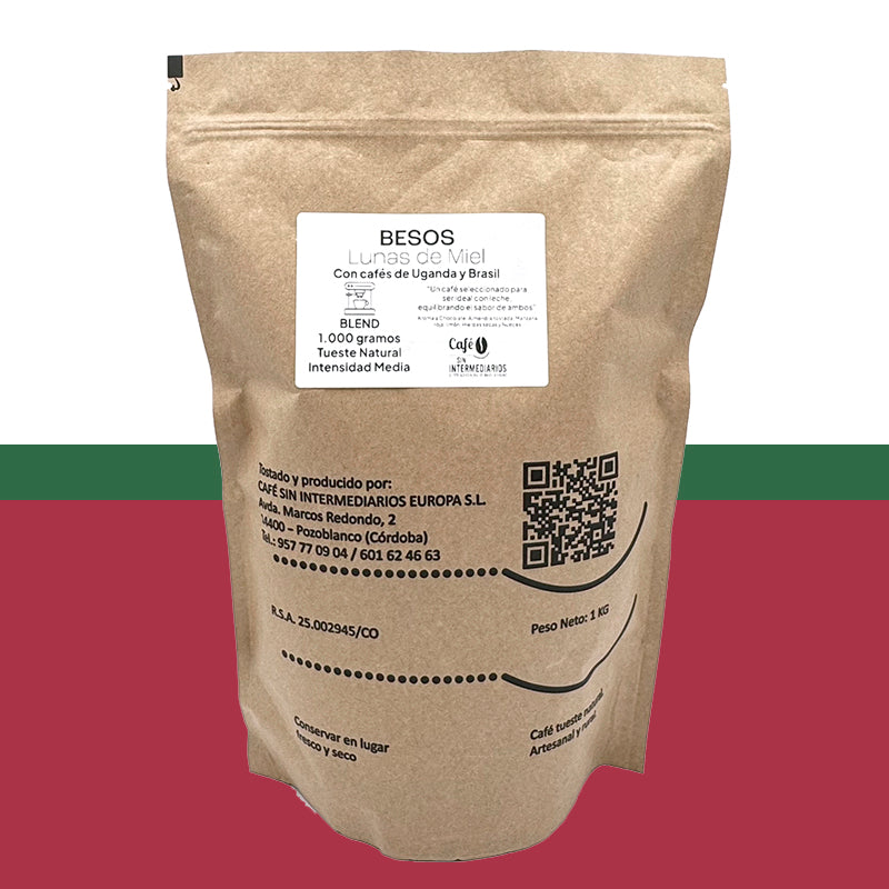 Cafe Sin Intermediarios - Besos 1kg - Tostado Semanal||ideal Café Con Leche_2