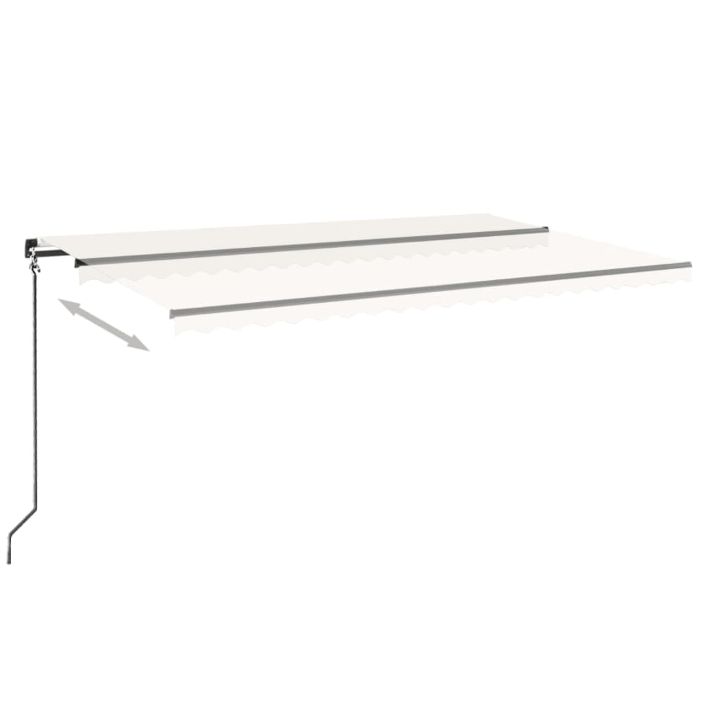 Toldo Retráctil Manual Crema 500x350 Cm_2
