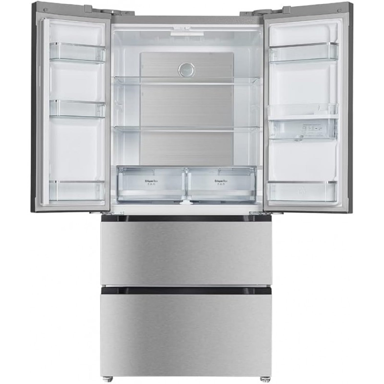 Cecotec Frigorífico Puerta Francesa Inox Con Dispensador De Agua De 510 L Bolero Coolmarket Fd 510 Wd Inox E. 183 Cm De_3