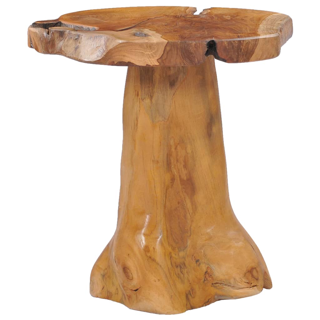 Mesa De Centro De Madera Maciza De Teca 40x40 Cm_4