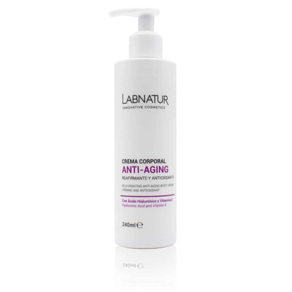 Crema Corporal Anti-Aging Labnatur 240 ml | Ácido Hialurónico y Rosa Mosqueta | Firmeza y Elasticidad | Vegano_0